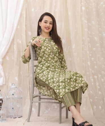 Green Cotton Blend Comfort: Green Apparel by Premroop