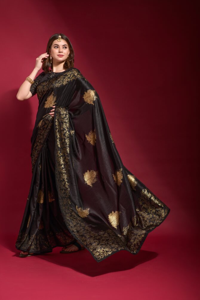 Blmkund Georgette Silk Traditional Saree