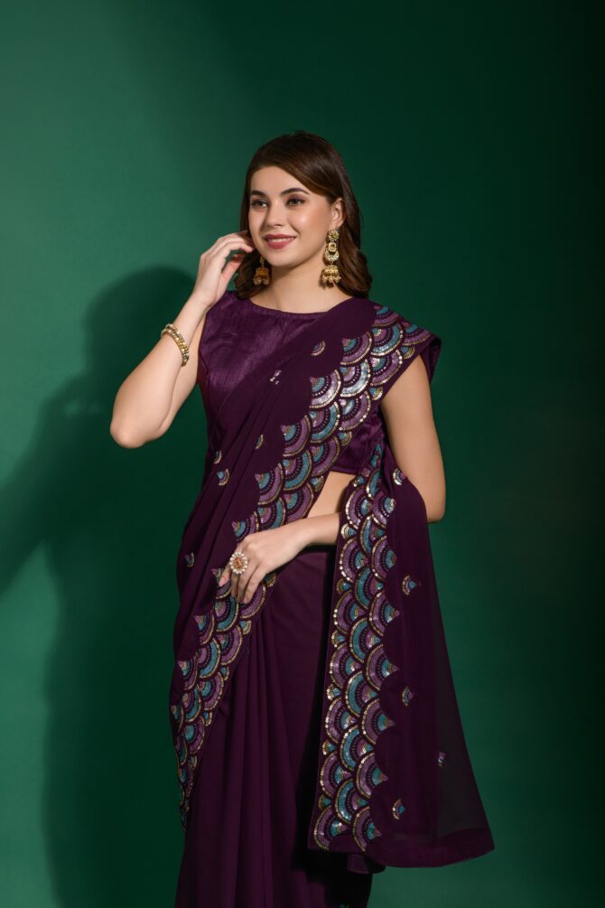 Chandanai Heavy Georgette