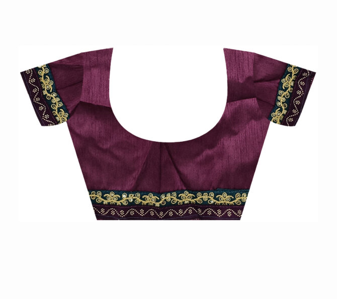 Traditional Foil Print Saree