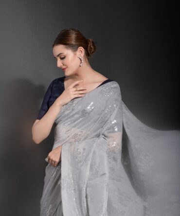 Amazing designer Sequence Saree
