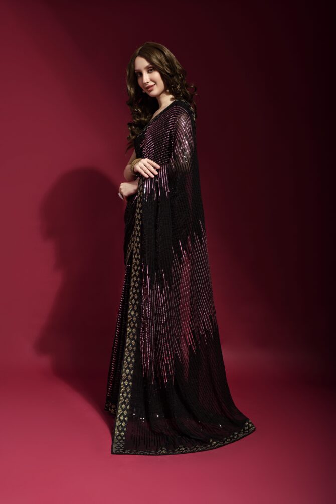 Exclusive Designer Sequence Saree
