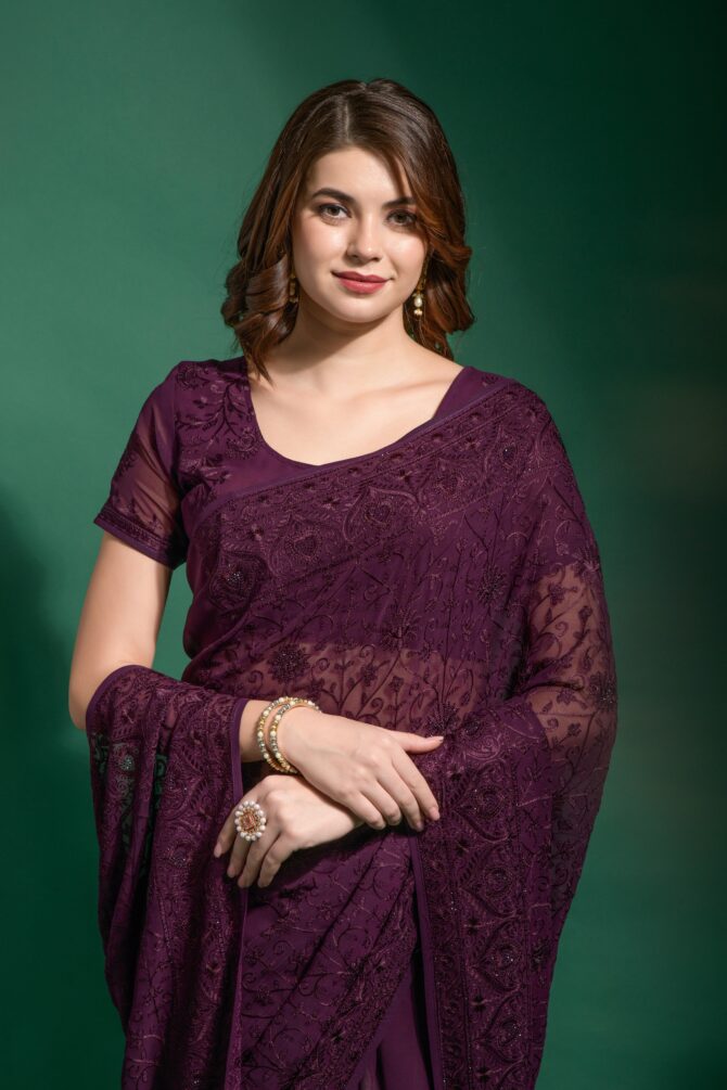 Gouri Creations Out of Imagination Presents Attractive and rich look Saree