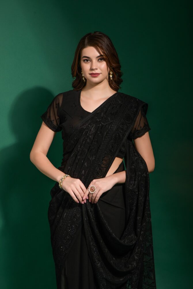 Gouri Creations Out of Imagination Presents Attractive and rich look Saree